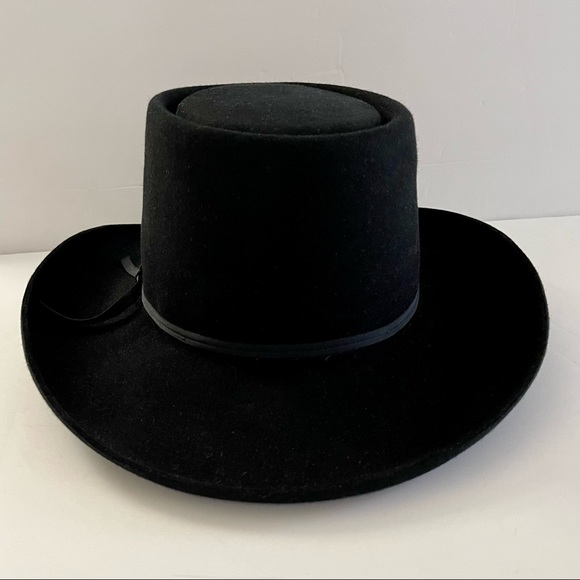 RESISTOL The Dealer Self Conforming Beaver Western Cowboy Hat 6 3/4 Mens/Womens - Picture 1 of 11